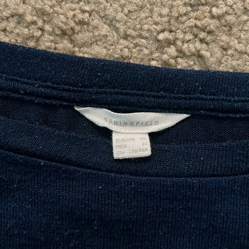 Springfield dark blue blouse - Picture 3 of 7